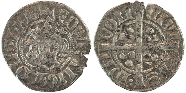 Edward I – Penny, Class 4e, London Mint